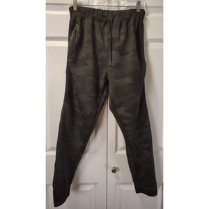 Fried Denim Men’s Black Camo Jogger Pants Medium
